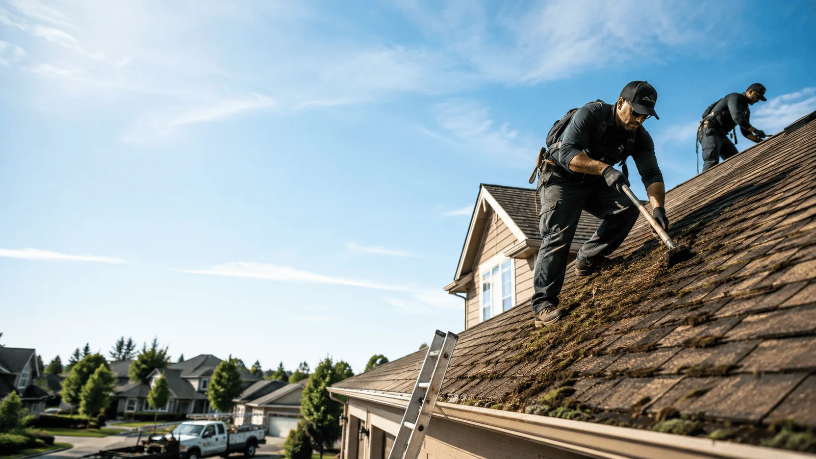 Roof Moss Removal in Winfield, IL near me